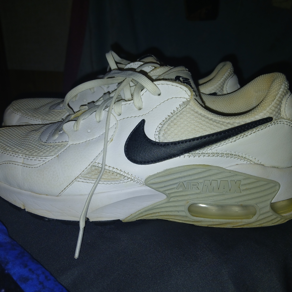 Nike Air Max Men's White and Black Sneakers